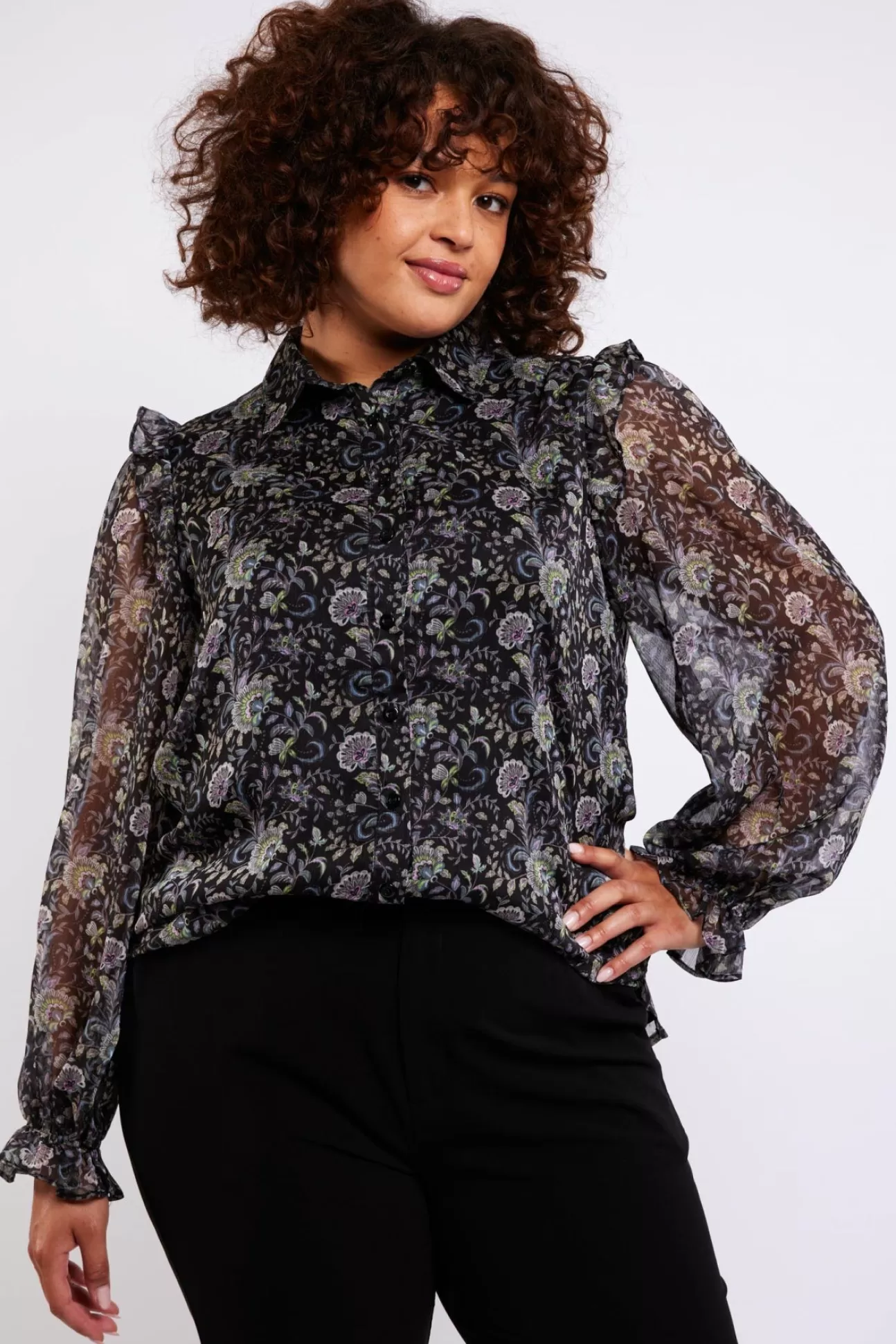 Exxcellent Rosa Blouse