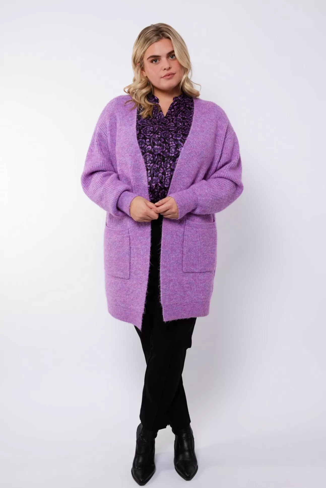 Exxcellent Violet Vest